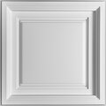 Ceilume Westminster 2ft x 2ft White Ceiling Tile V1-WEST-22WTO